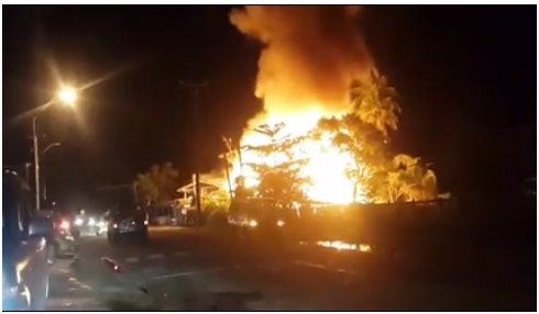 East Coast Demerara fire leaves elderly couple homeless