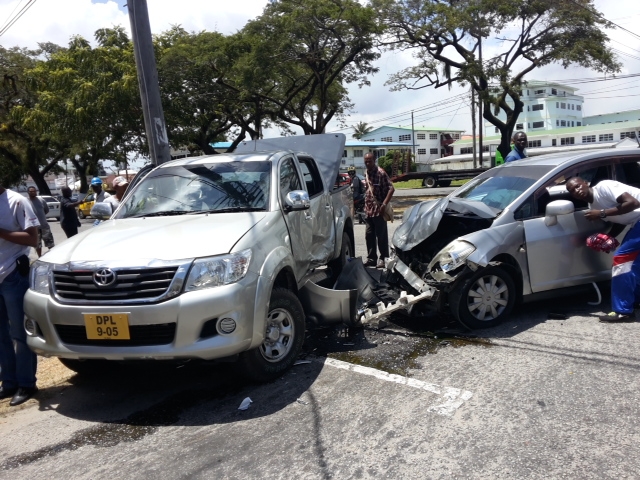 Russian diplomats injured in accident