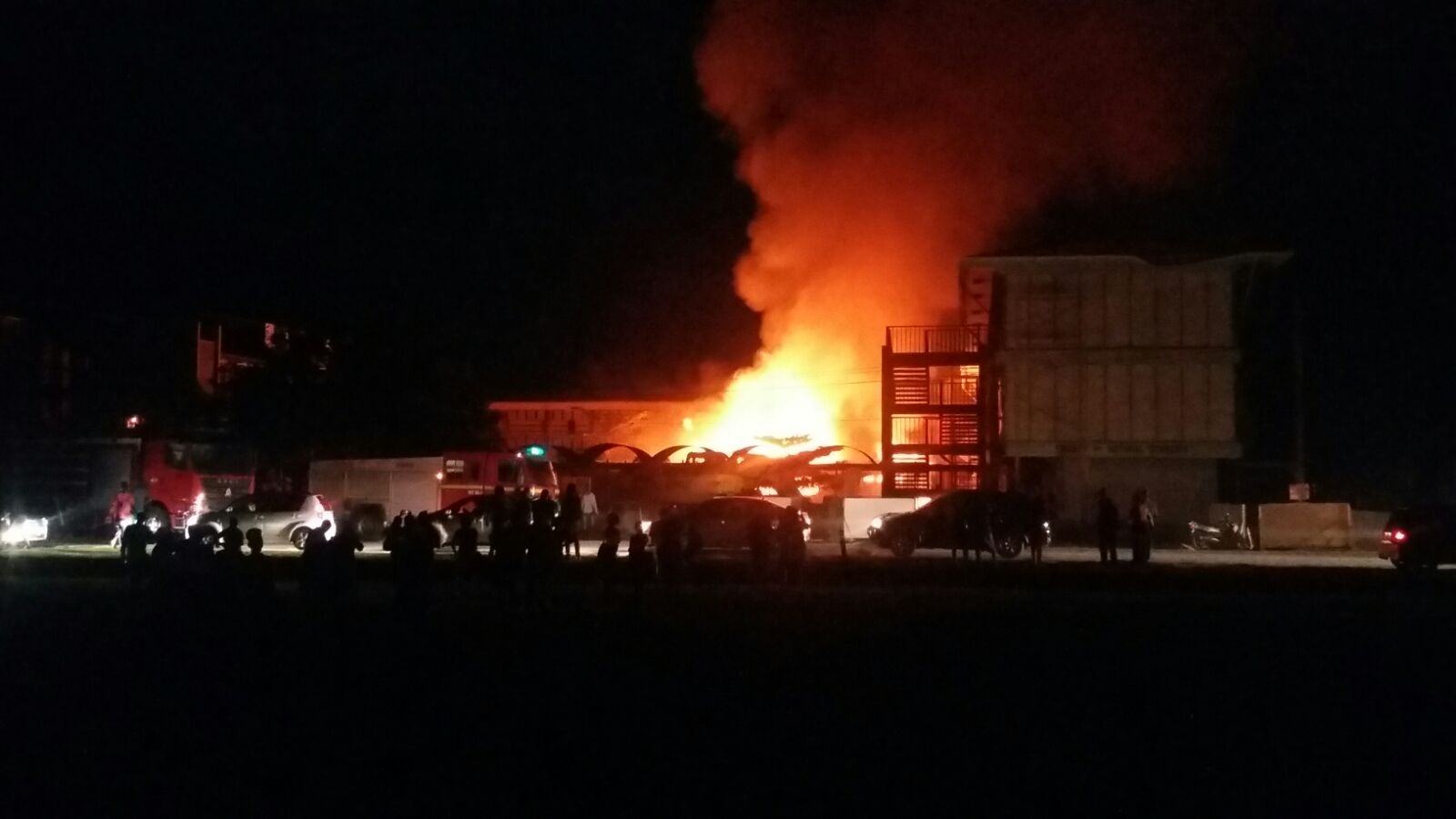 UPDATE: Fire at the University of Guyana under control