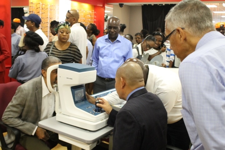 Courts Optical opens its doors; Minister of Business eyes accurate employment, investment data