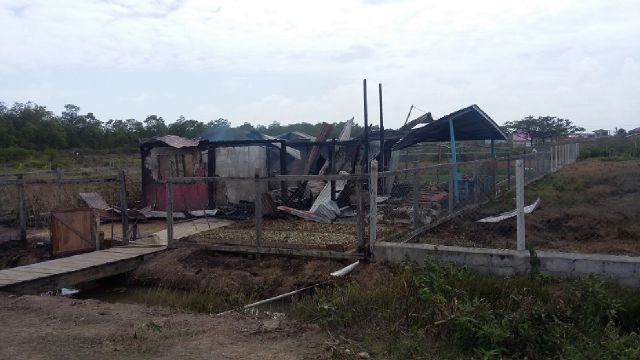 Mother burnt to death, son injured by bandits