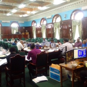 The Public Accounts Committee of the National Assembly in session on Monday, January 25, 2016.