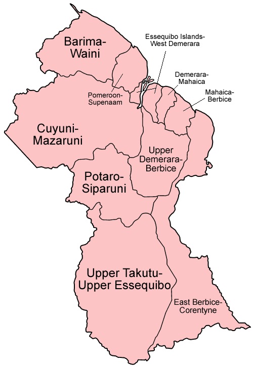 Map Of Guyana Showing Mineral Resources Guyana To Be Remapped For Better Land Management, Mineral Location –  Demerara Waves Online News- Guyana