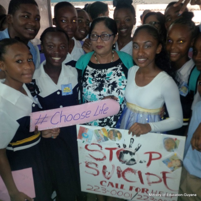 Guyana’s anti-suicide campaign kicking in at schools