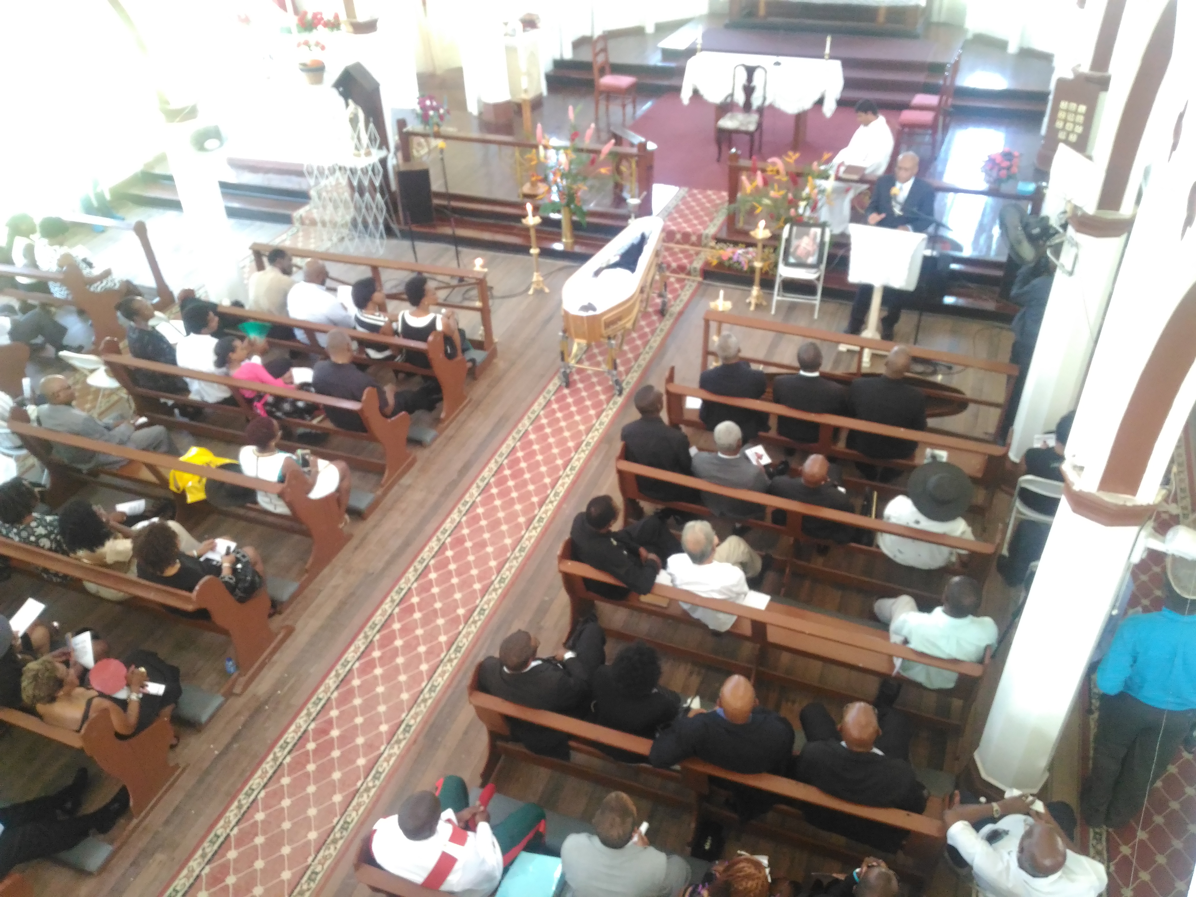 Haslyn Parris hailed as “devout Guyanese” as last rites read