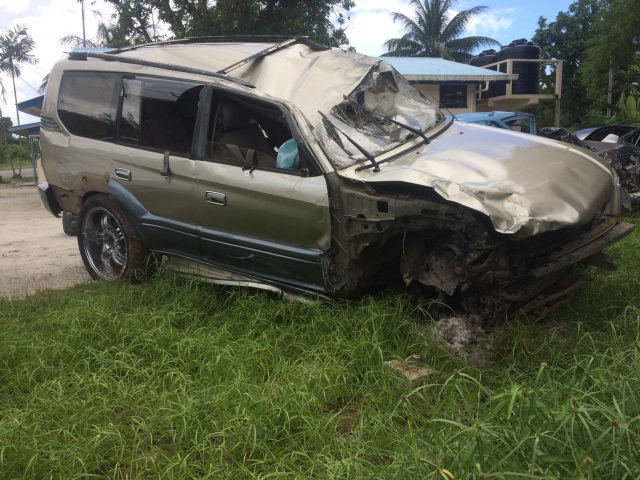 Two dead, two injured in East Bank Demerara collision