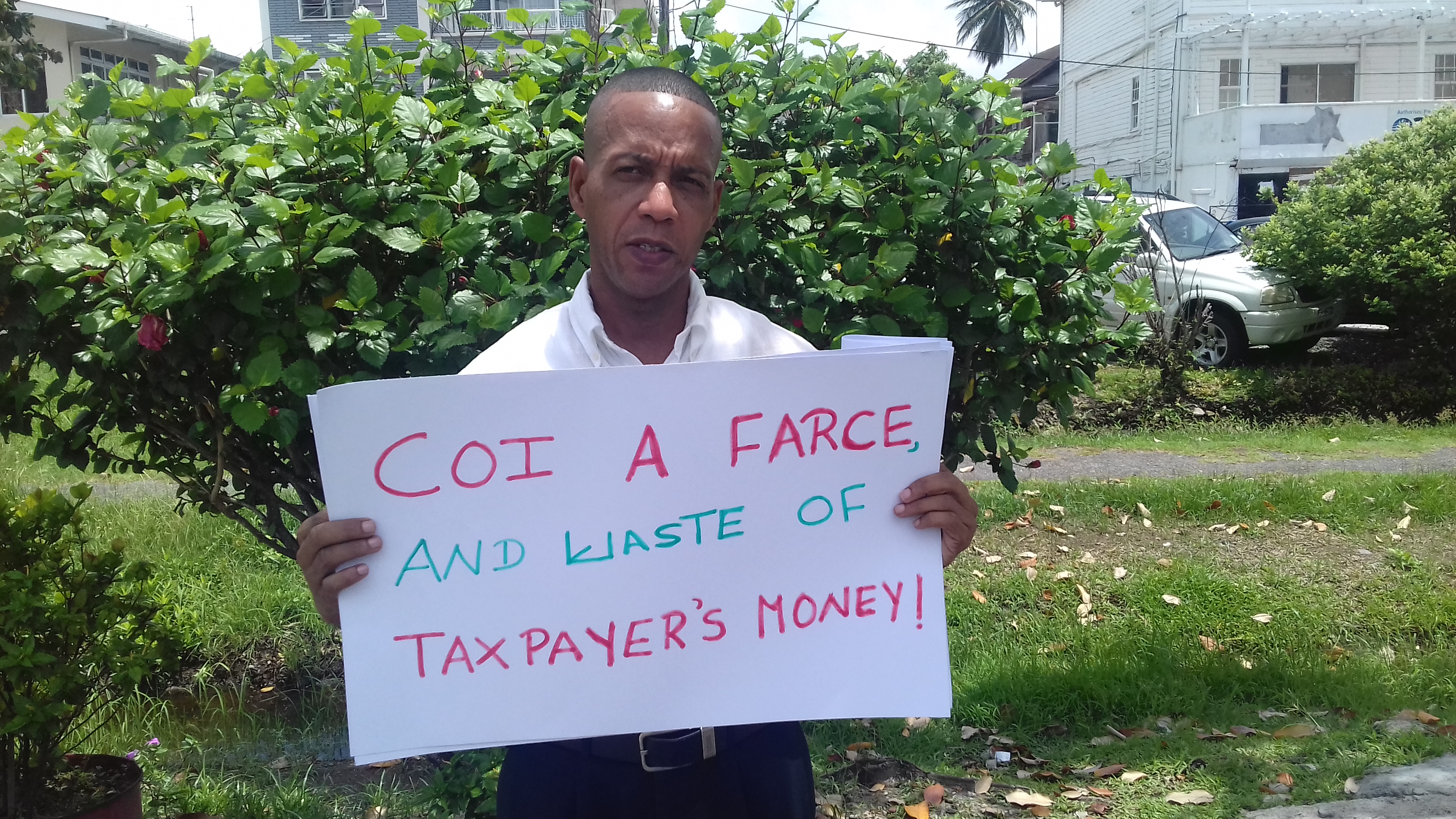 Benschop protests as CoI wraps up