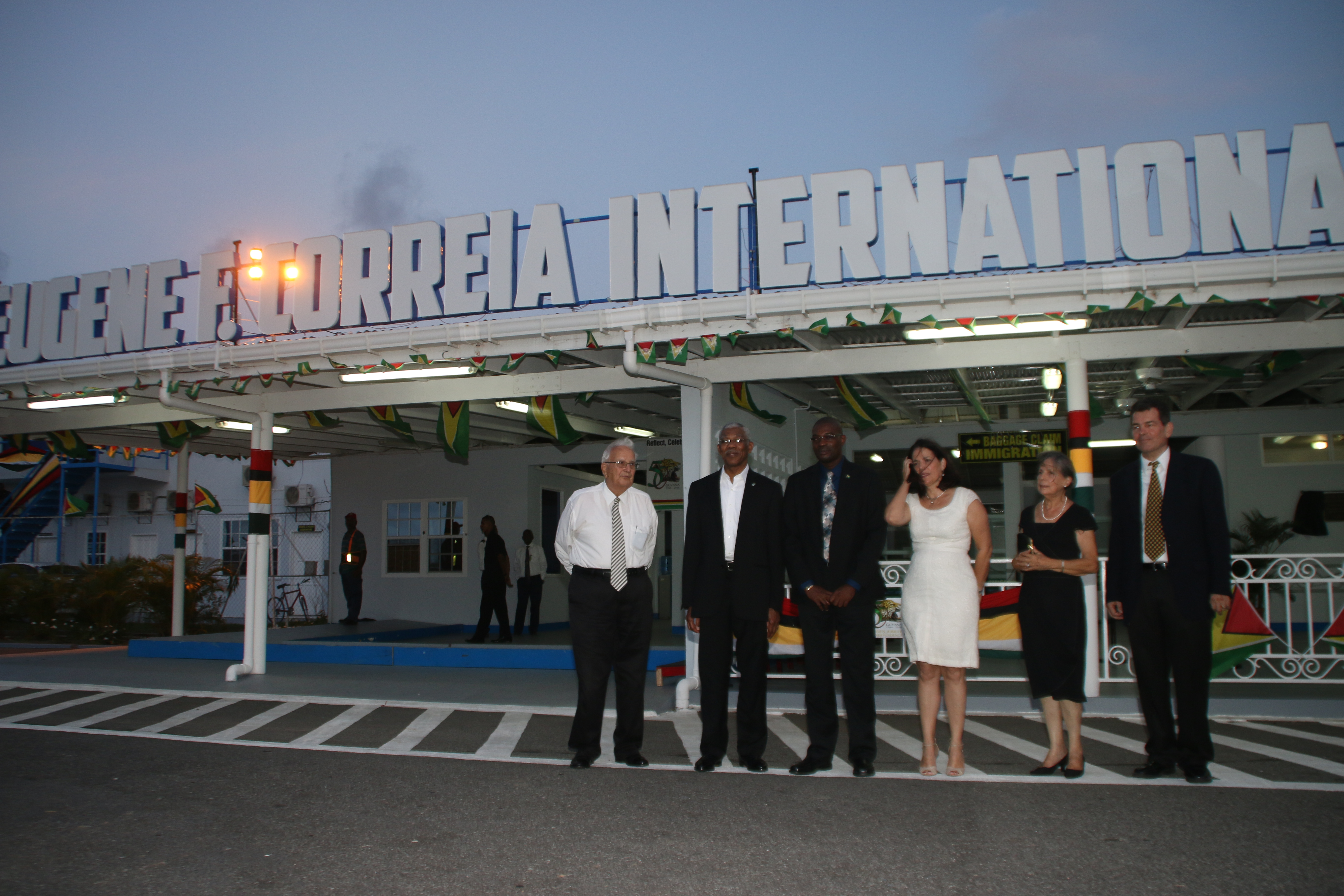 “I was not lobbied” – Pres Granger as Ogle Airport renamed