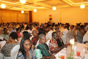 A section of the attendees at the African Guyanese Awards Ceremony that was held on Monday, May 24, 2016 at the Pegasus Hotel.