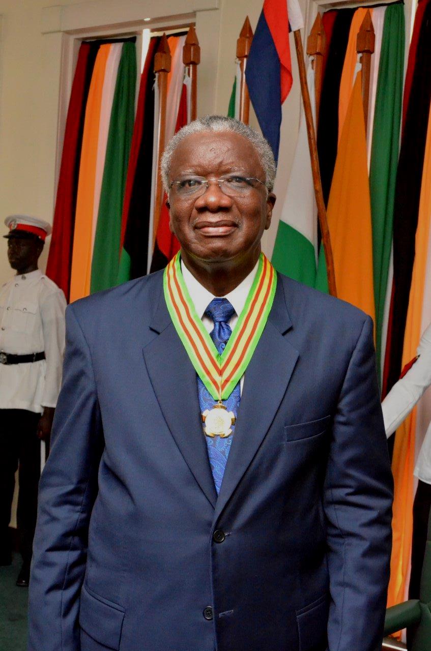 President Granger confers Order of Roraima on Barbados Prime Minister