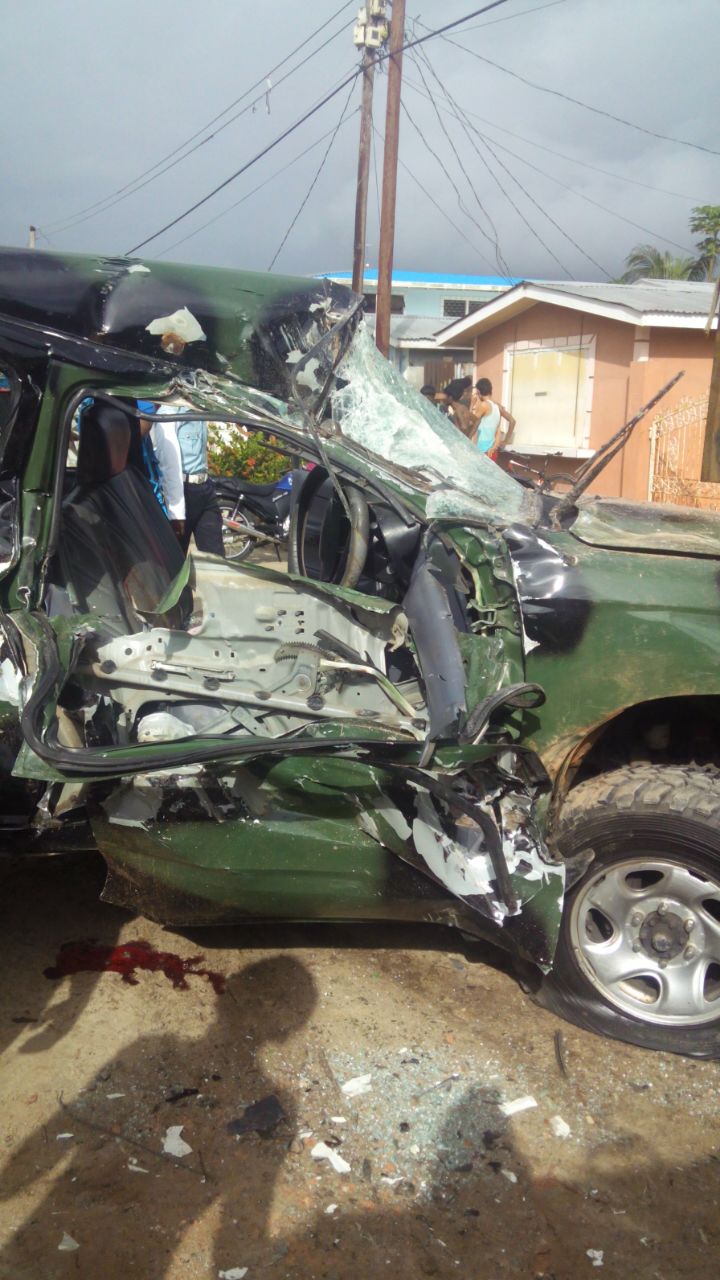 Soldier critically injured in accident