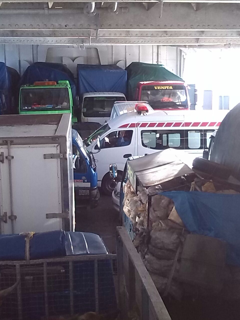 Hundreds stranded aboard grounded Essequibo ferry vessel