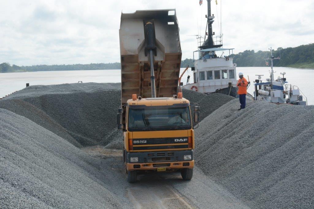 CJIA expansion company importing Suriname’s stone because Guyana’s too expensive