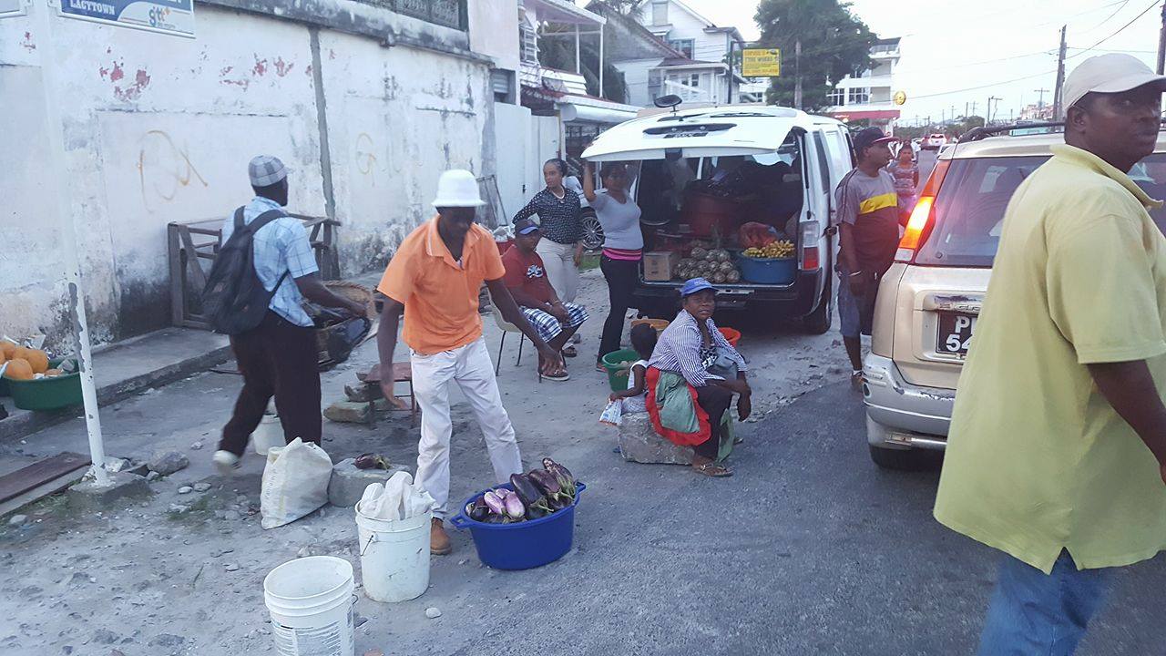 City Hall orders some Bourda Market area street vendors to stop selling; millions of dollars in produce will be lost