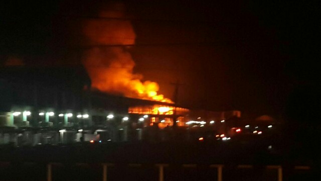 UPDATED: Major fire at Gafoors again