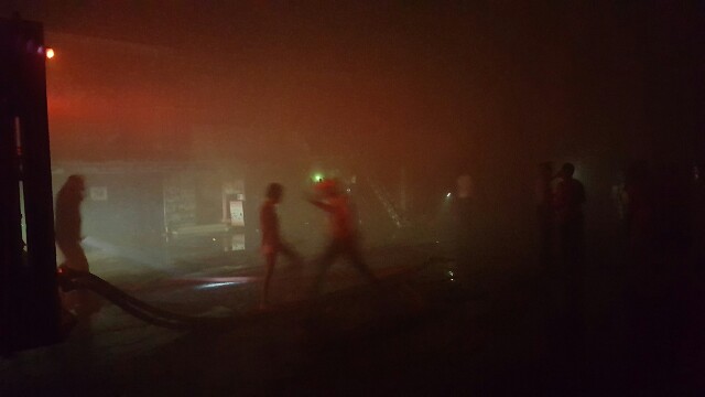 BREAKING: Fire near Regent and Cummings Streets
