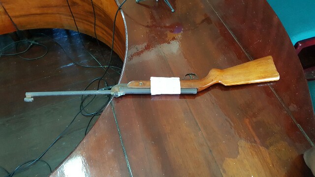 City Police find gun at Stabroek Market; no vending under canopy recommended