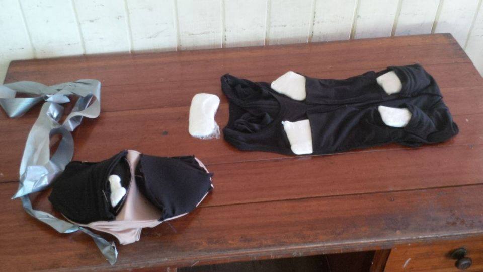 Barbadian passenger held allegedly with cocaine strapped to body