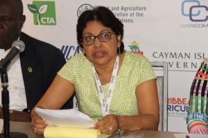 Programme Manager, Agriculture at the Caricom Secretariat, Nisa Surujbally.