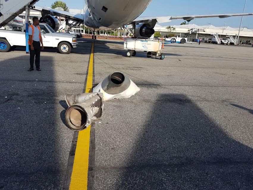 CAL, Fly Jamaica planes damaged in incident at Cheddi Jagan International Airport