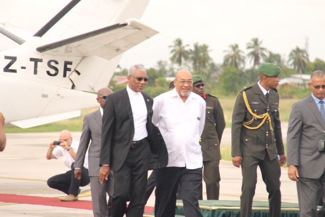 Surinamese, Guyanese Presidents agree to appoint special envoy to help fast-track decision implementation