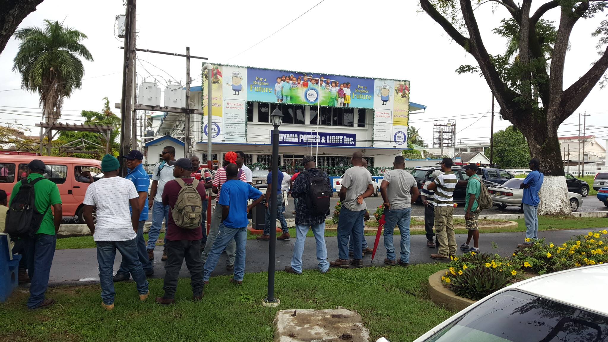 Brace for more blackouts as  GPL workers go on strike for increased salaries