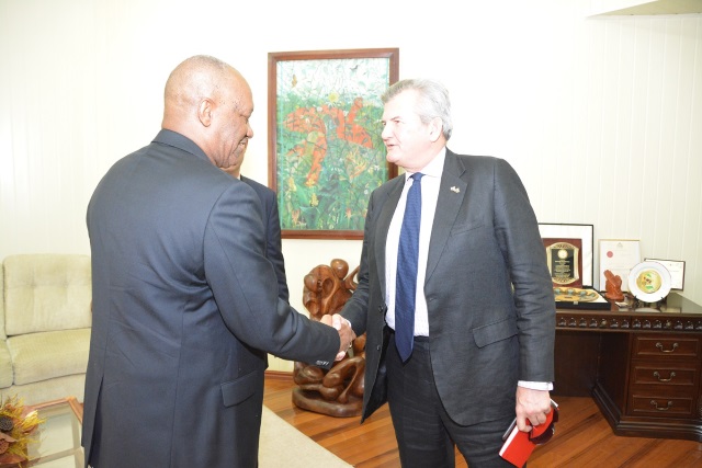 Granger’s British Security Adviser arrives to craft five-year plan; Ramjattan doesn’t feel sidelined