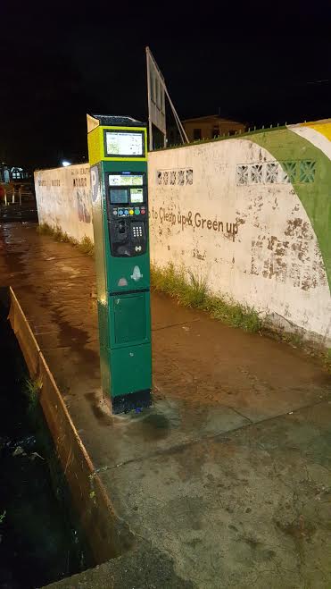 Several parking meters will obstruct disabled persons