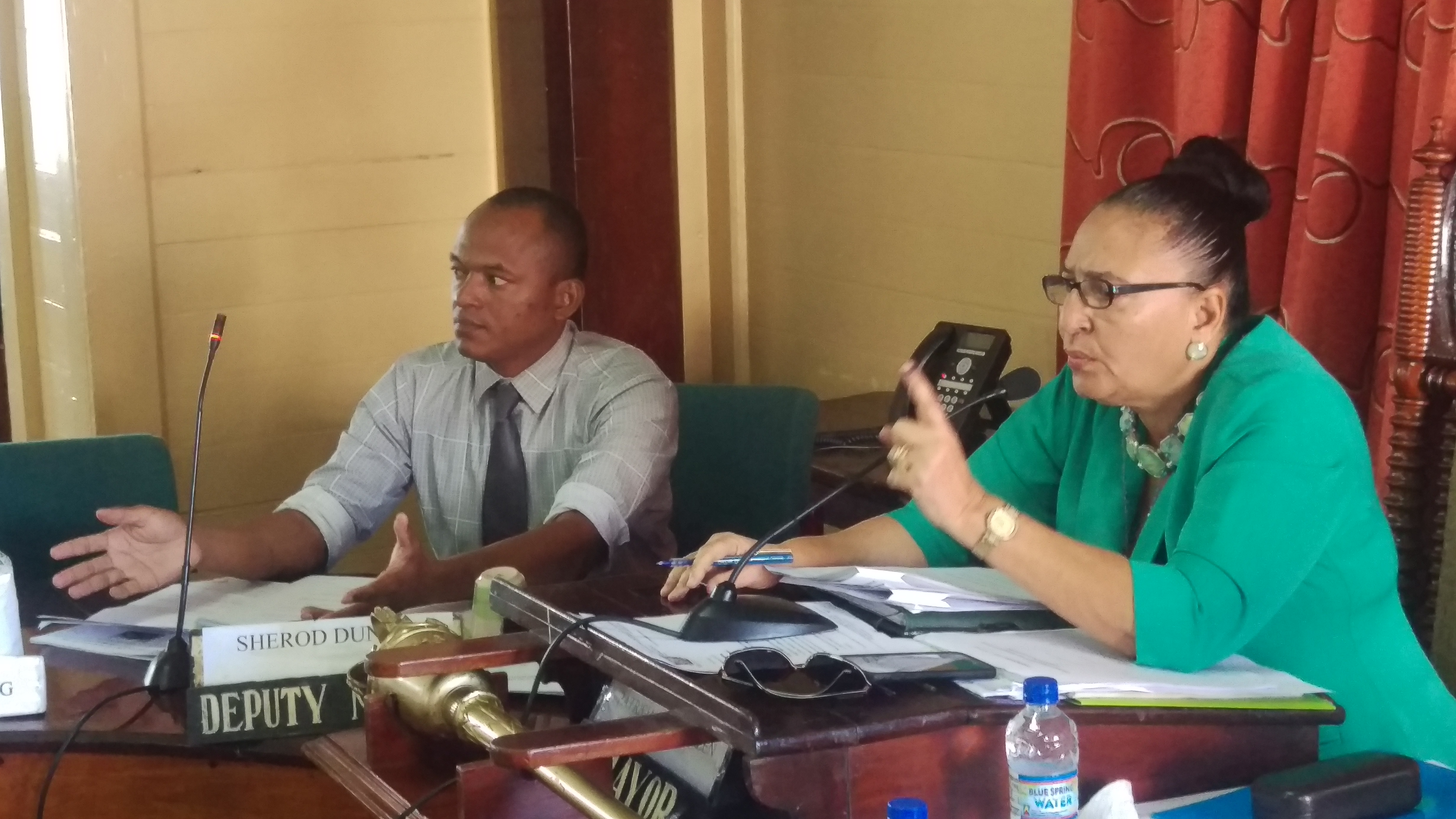 Chase-Green blames Sherod Duncan for ‘civil unrest’ against parking meters