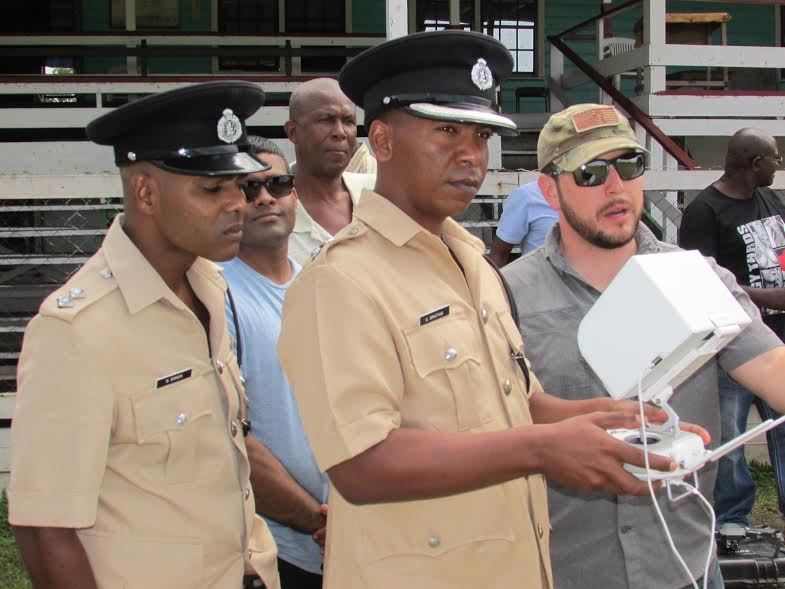 Aurora Gold Mines shares emerging technology with Guyanese media and the Guyana Police Force