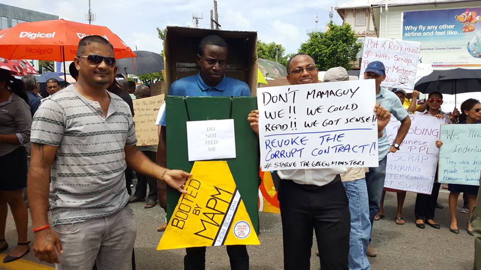 Parking meter protest gets bigger despite planned 50 percent cut in rates