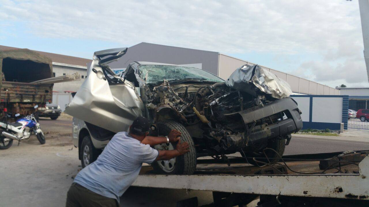 East Coast Demerara collision leaves one critical