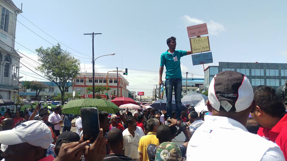 Royston King challenges protesters, says parking meters help move city from ‘backdam’ to ‘modern’