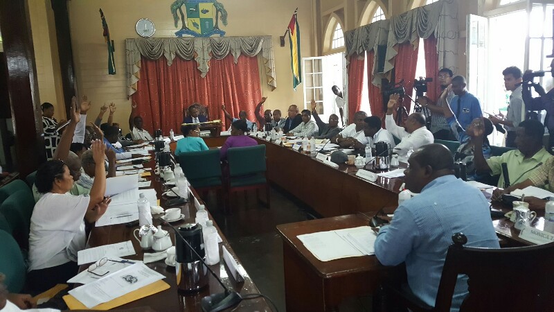 APNU-aligned councillors vote to consider legal opinion on suspending parking meter bylaw