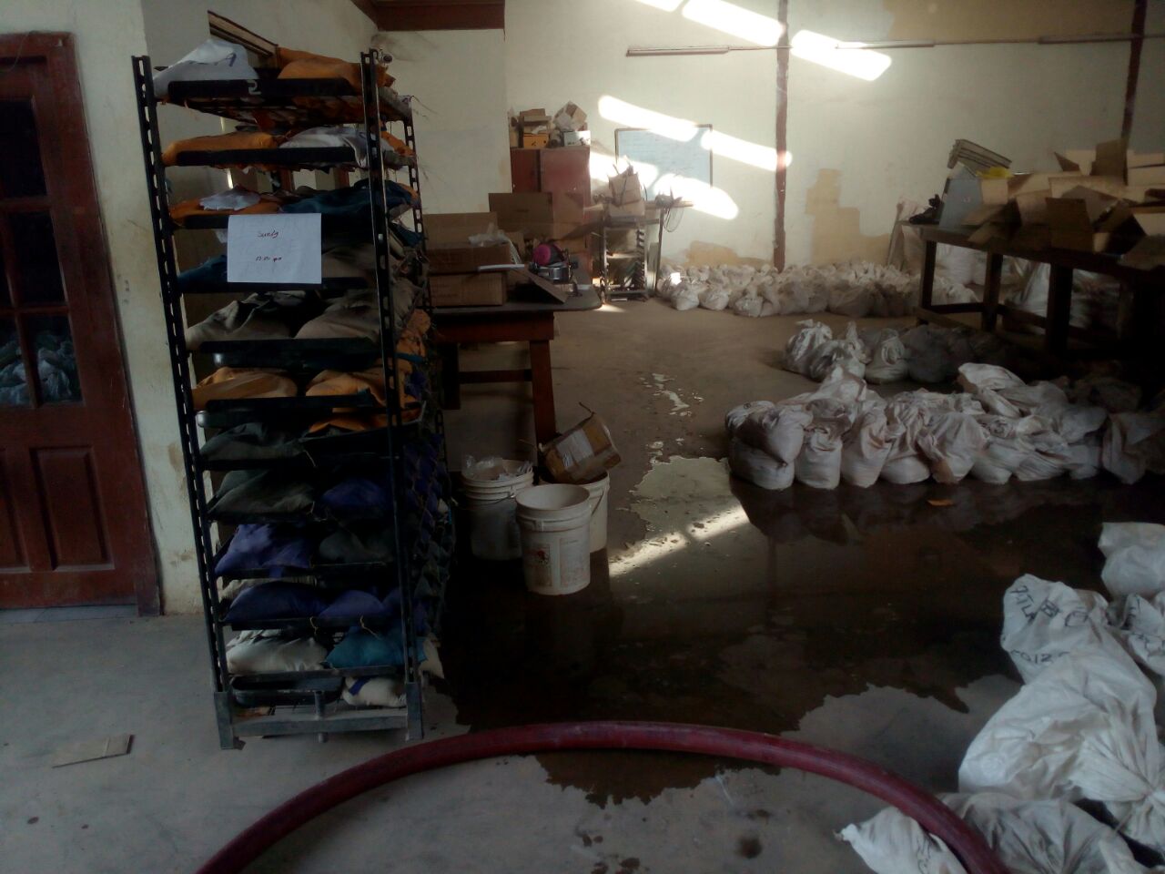 Fire damage Ansa Mc Al’s bond