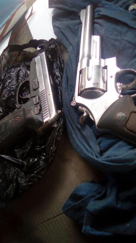 Poultry farmer caught with cocaine; men nabbed with guns