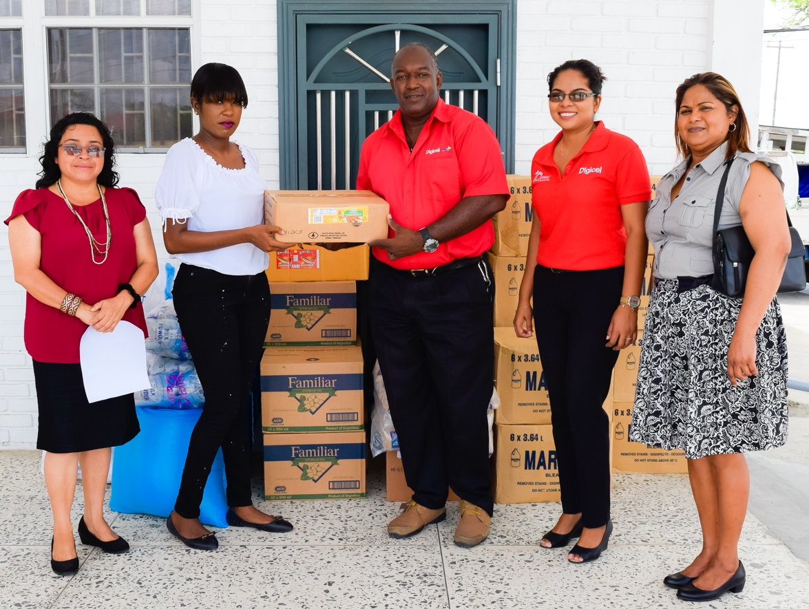 Digicel assists flood-affected residents in Regions 7 and 8