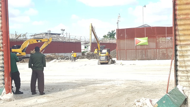 90 “real bad” inmates still in swampy area earmarked for sand-filling ; high-tech scanners for rehabilitated Camp Street jail