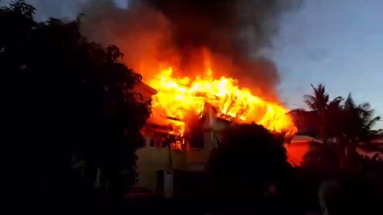 Update: Fire destroys building owned by WPA activist; several businesses also displaced