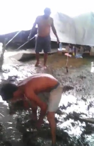 Lusignan prisoners battle poor drainage, bad sanitation during heavy rainfall