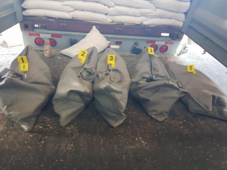 Cocaine-laden rice shipment seized in Jamaica