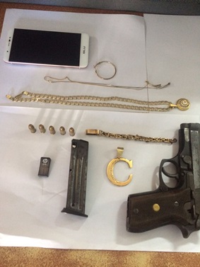 Link to rented car prompts bandit to surrender, admit to robbing gold miner