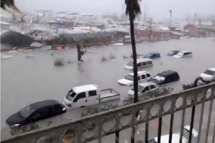 Hurricane Irma affects Caribbean islands where thousands of Guyanese reside