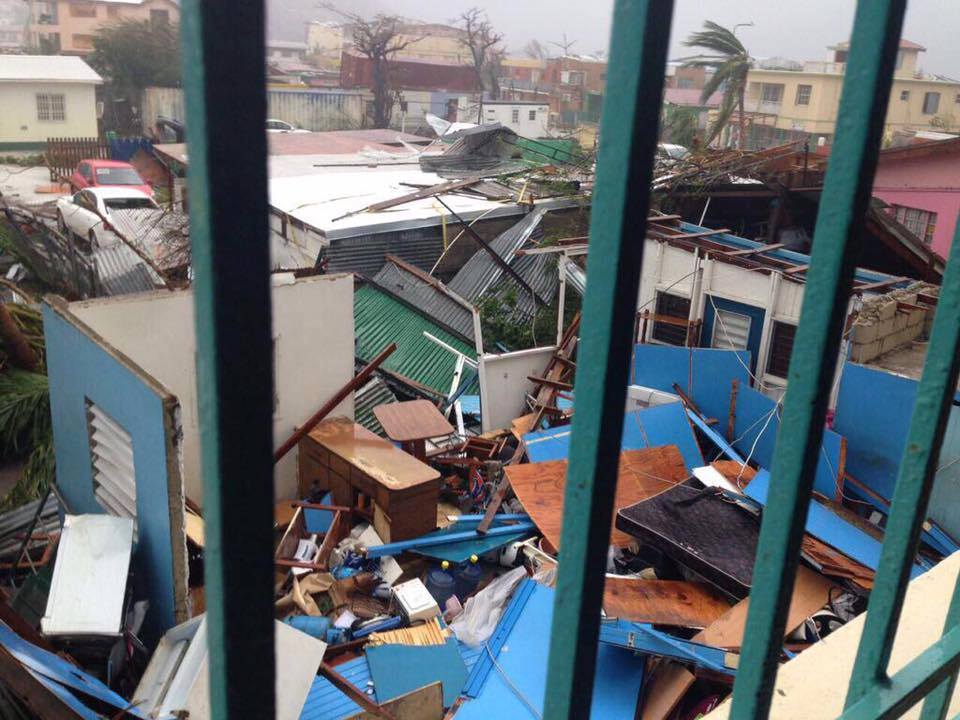 Hurricane Irma affects Caribbean islands where thousands of Guyanese reside