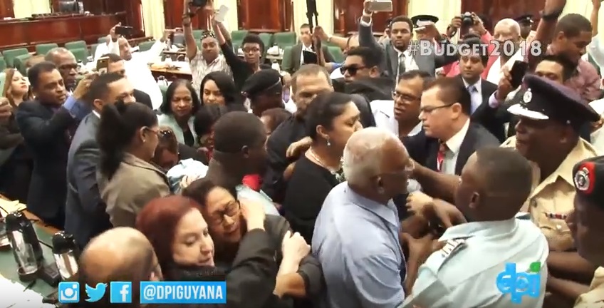 Police probing parliamentary disorder; PPPC’s Edghill says “I haven’t committed a crime”