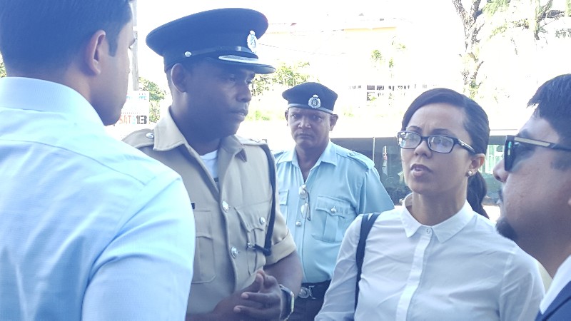 Customers, police, High Court Marshal locked inside NBS headquarters; concerns raised about false imprisonment