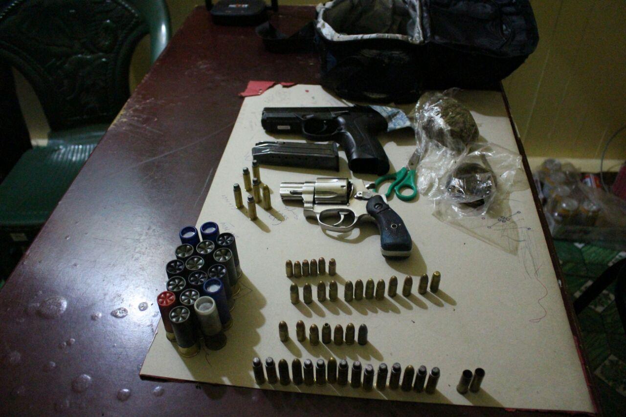 Pomeroon murder victim’s wife detained; arms, ammo cache, drugs seized