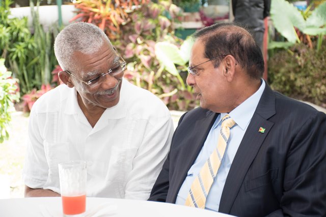 PM Nagamootoo returns after heart surgery in US