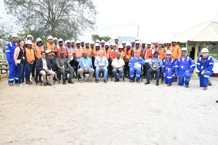Thirty-seven persons trained in oil-spill response
