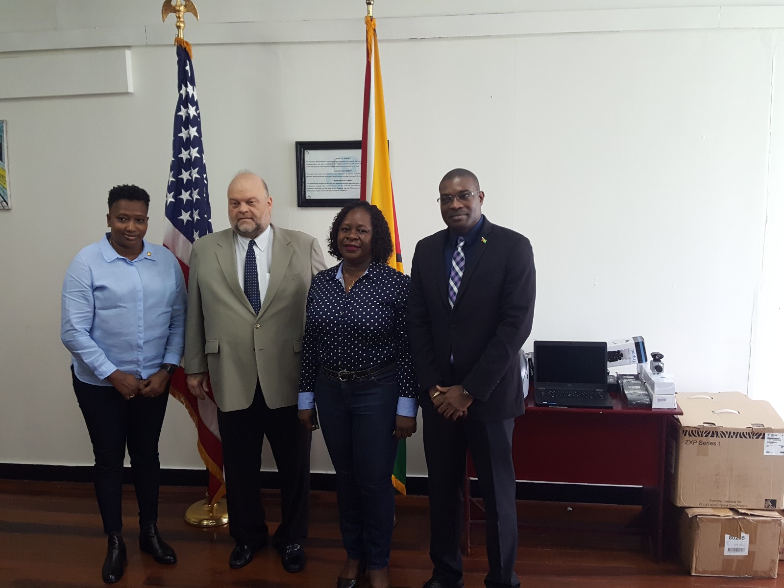 US helps tighten Guyana maritime’s port security; international compliance jumps to 84 percent